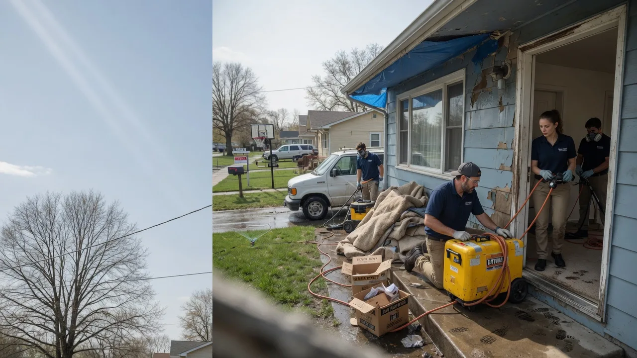Basement Flood Cleanup in Marble Hill, MO near me